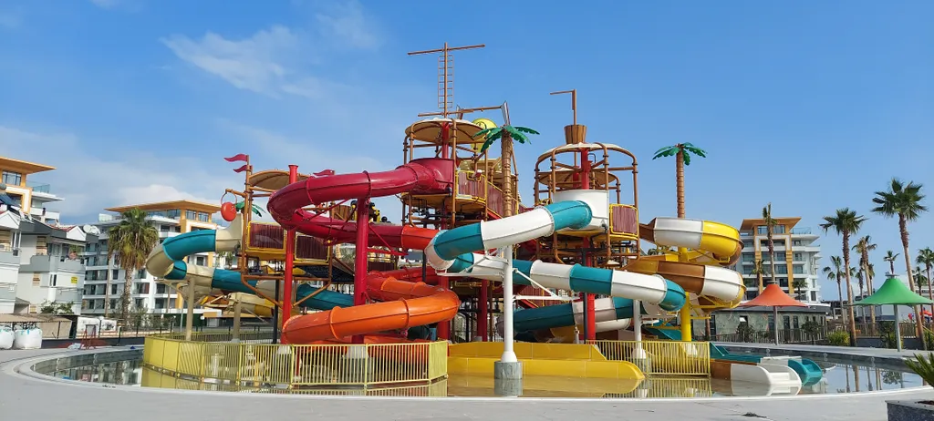 Квартира 1+1 в Azura World c видом на бассейн и аквапарком