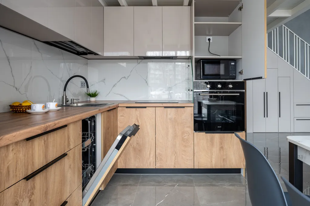 Двухуровневая квартира у реки