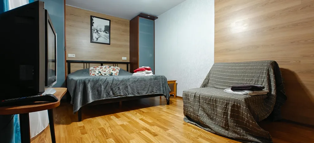 Квартира Квартира OkhtaSuite — Санкт-Петербург