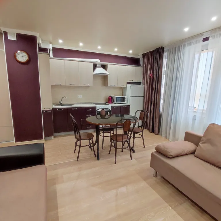 Квартира Квартира Студия с видом на море в ЖК Кавказ 550м от моря — Анапа