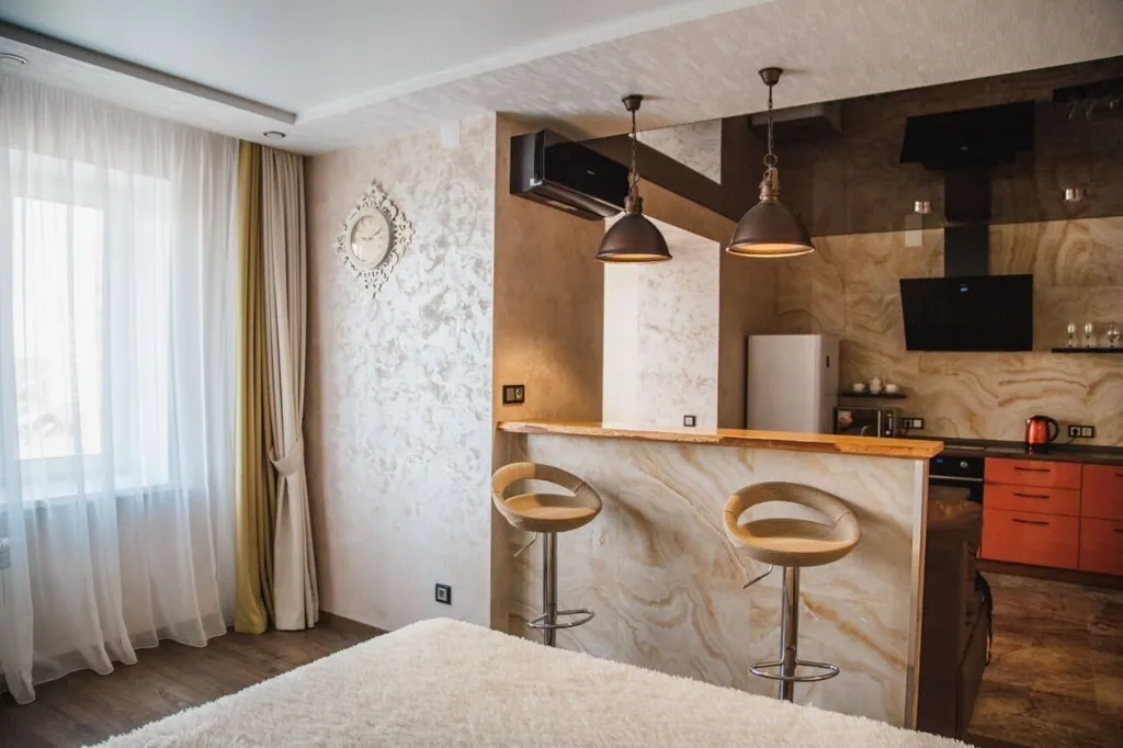 Уютная квартира с дизайнерским ремонтом