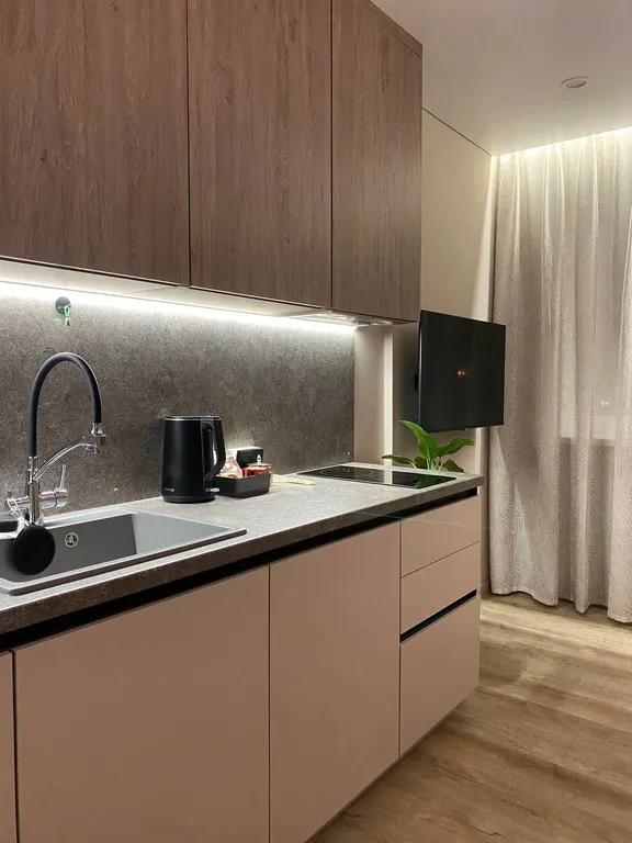 Современная двухкомнатная квартира в ЖК Кристалл