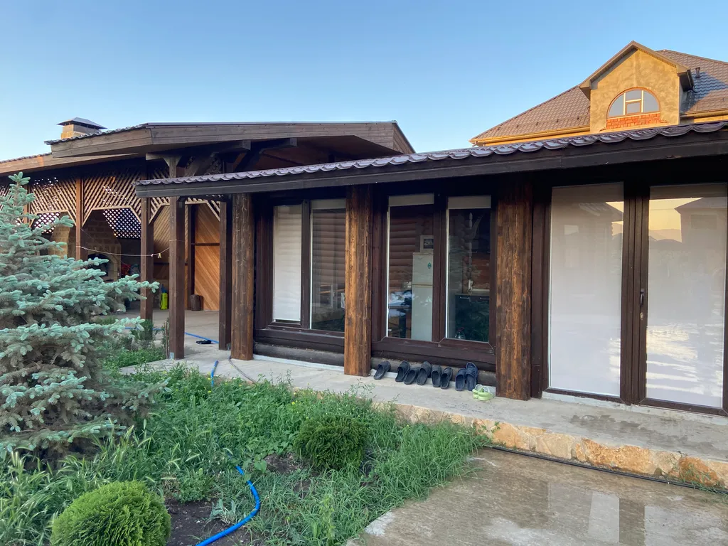 Дом сруб 8 соток из сосны