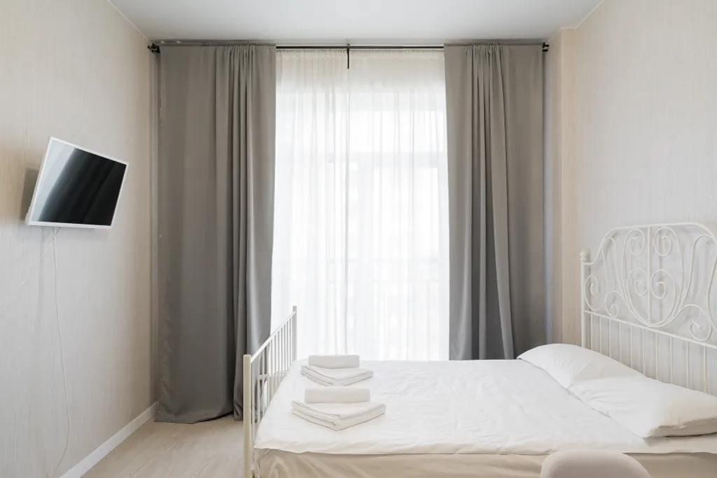 Квартира Квартира Студия в апарт-комплексе "Салют" на Звездной — Санкт-Петербург