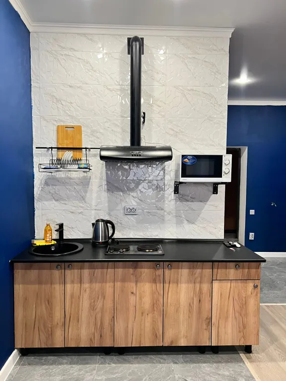 2-х комнатная в центре г. Алматы с дизайнерским ремонтом в новом ЖК