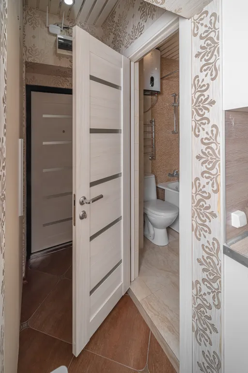 Очень теплый апартамент с открытым балконом, кухней, парковкой