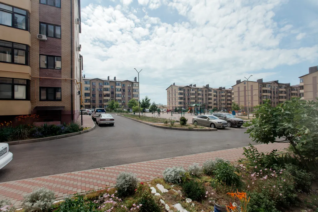 Квартира Просторная квартира в новом благоустроенном районе — Анапа