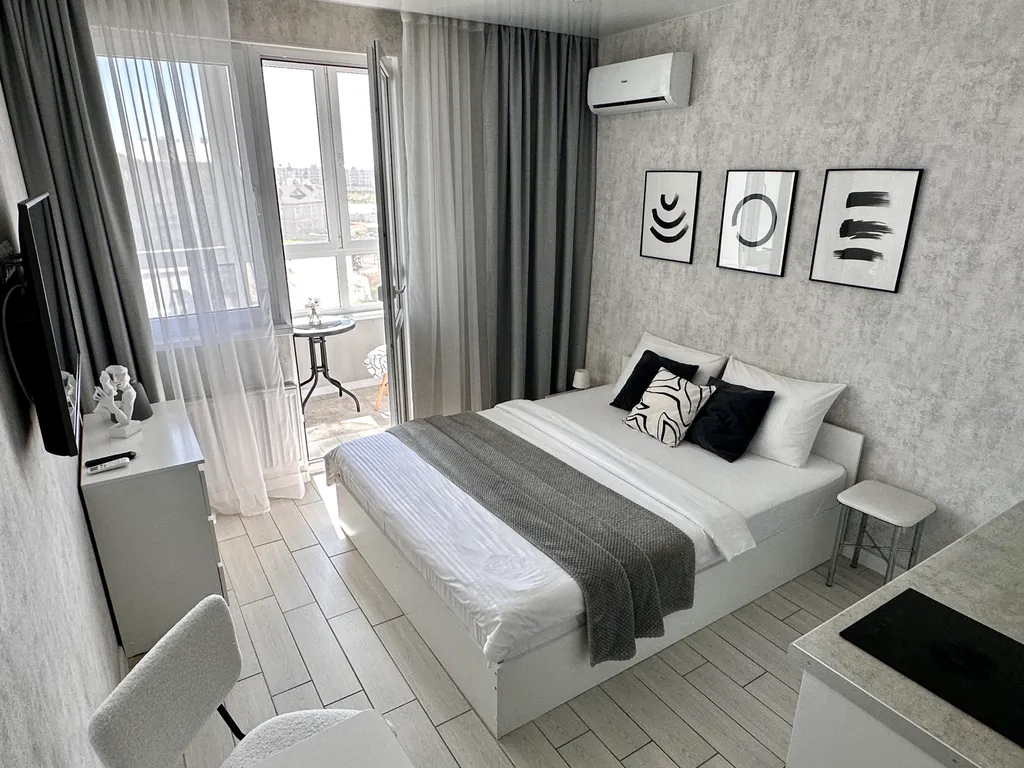 Квартира Квартира Студия рядом с крещенский парком и видом на море — Анапа