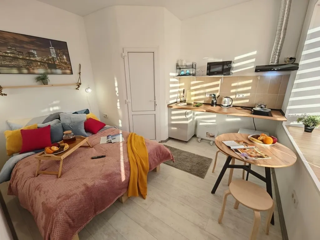 Студия для комфортного проживания двоих гостей