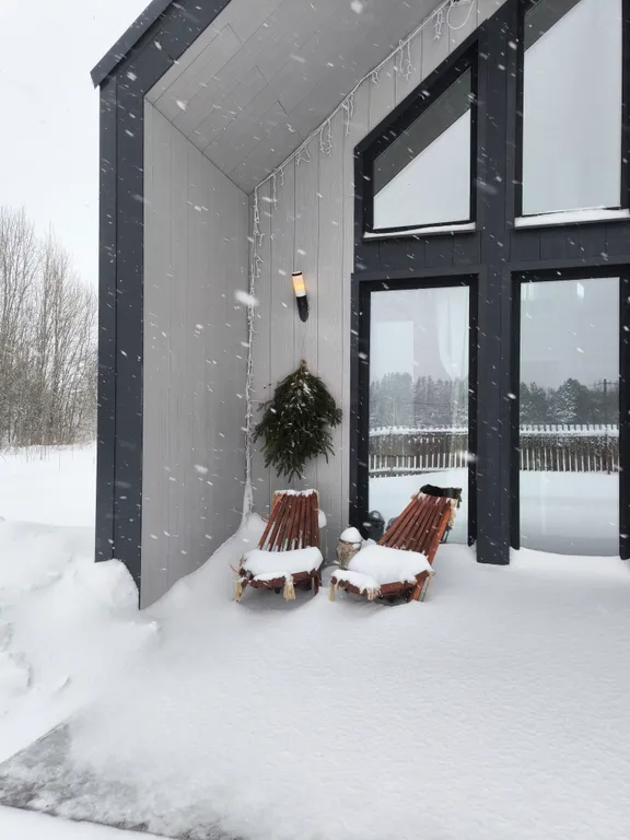 Загородный дом у озера