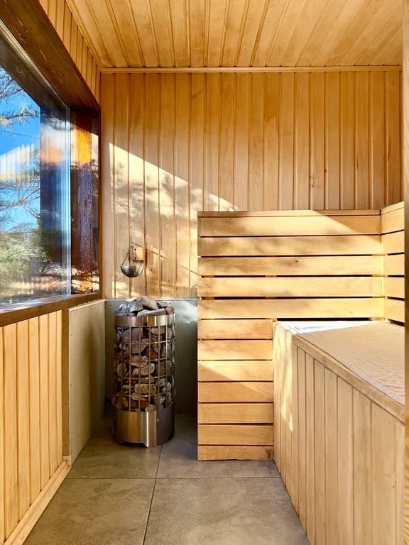 Уютный дом с чаном