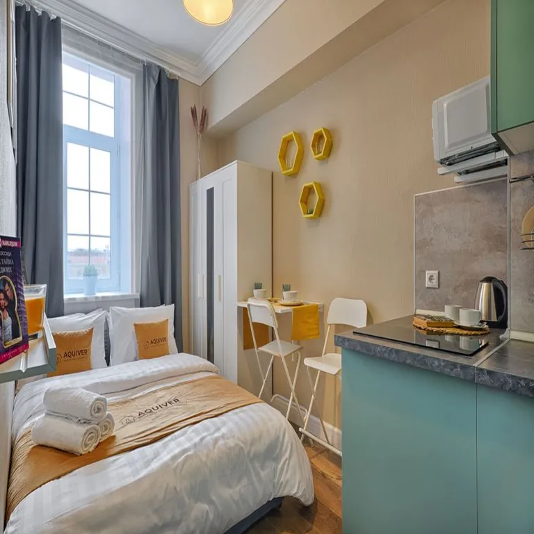 Квартира Квартира Студия у метро Окружная — Москва