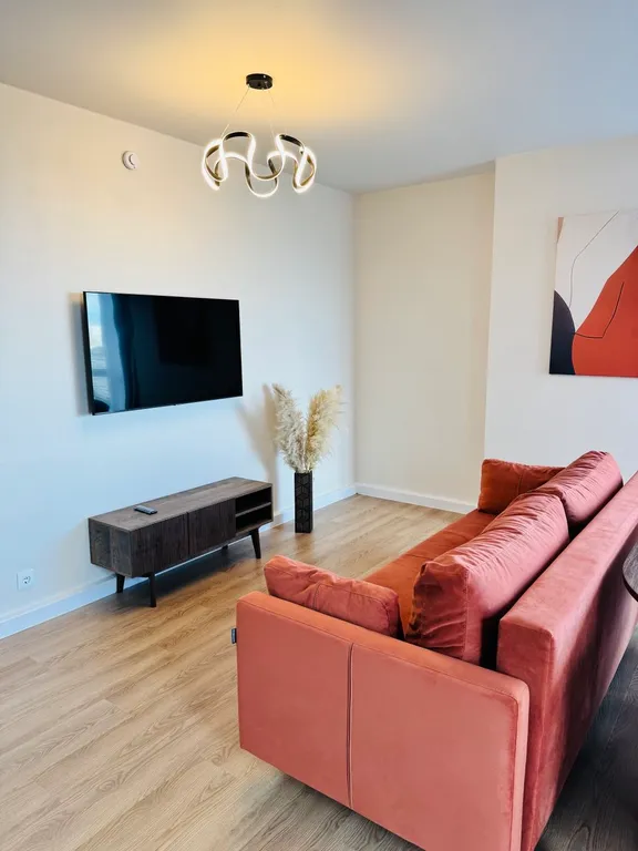 Квартира Евро-трёхкомнатная квартира с потрясающим видом на город у метро Аминьевская — Москва