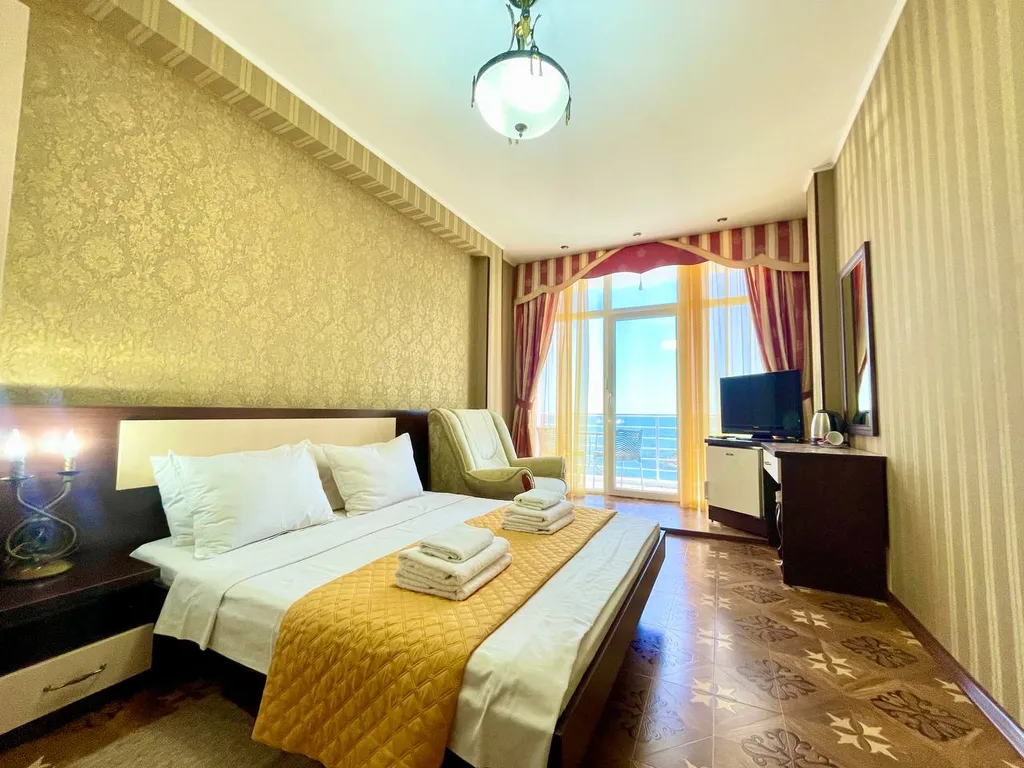 Однокомнатные апартаменты двух-местный с видом на море