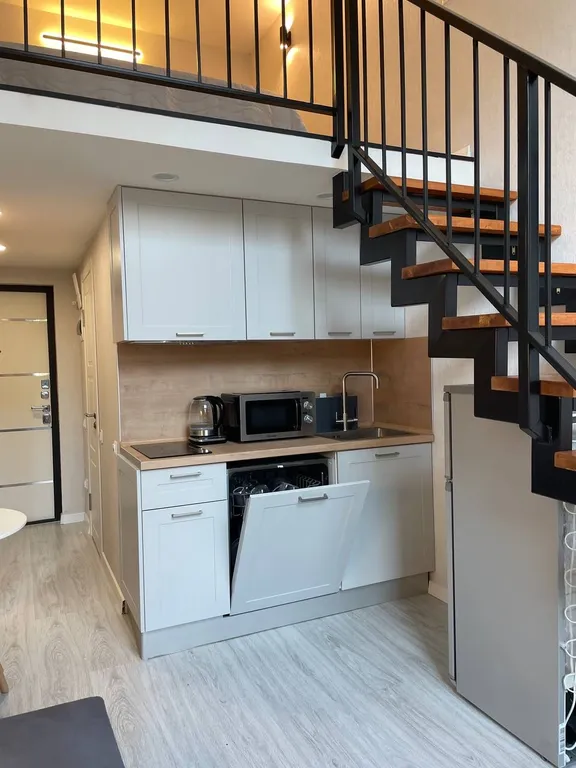 Двухуровневый аппартамент в 3 минутах от моря