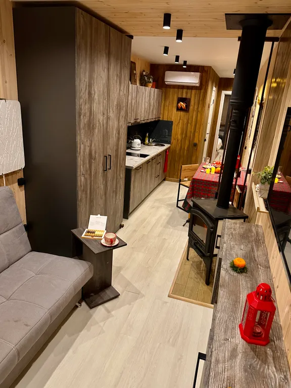 Уютный дом-лофт The Second с видом на реку и лес