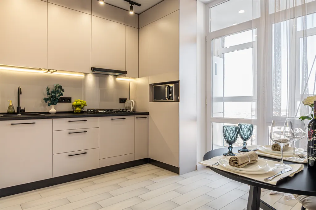 Комфортная однокомнатная квартира с невероятно красивым видом