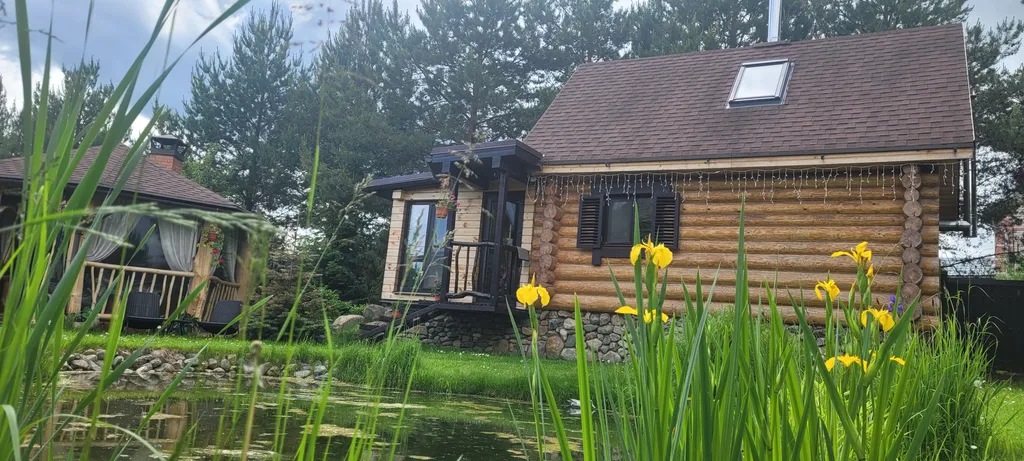 Деревенский домик в пригороде Костромы