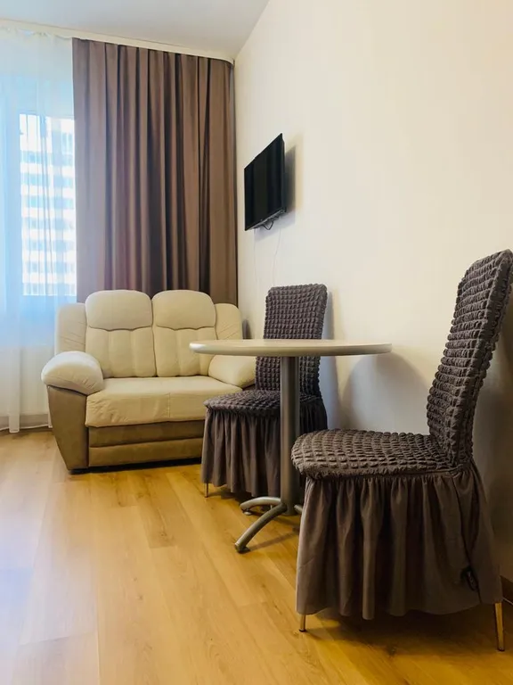 Квартира Квартира Уютная студия в ЖК Живи в Курортном — Песочный