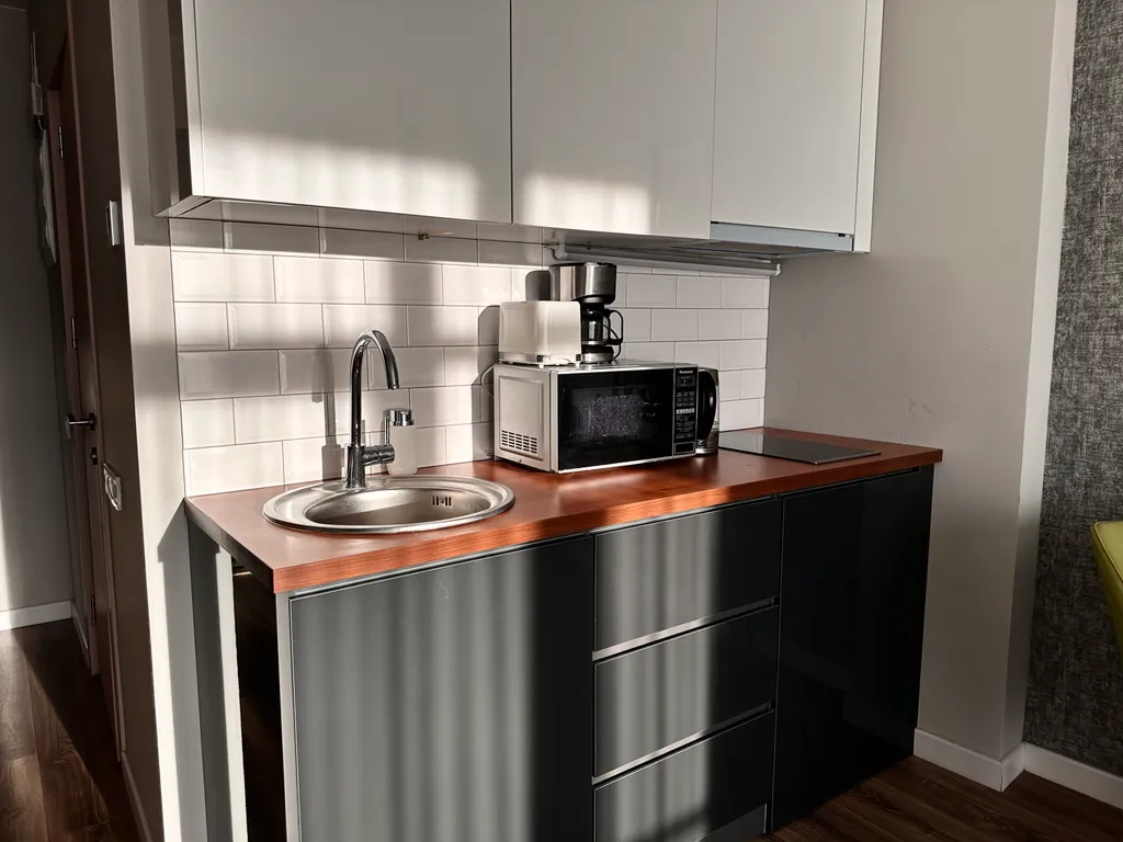 Квартира Солнечная студия 15 этаж, бассейн + парковка, жк white sails — Батуми