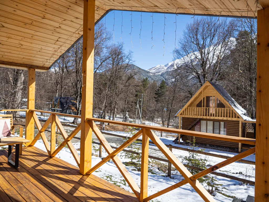 Коттедж 1-комнатный Дом — Архыз