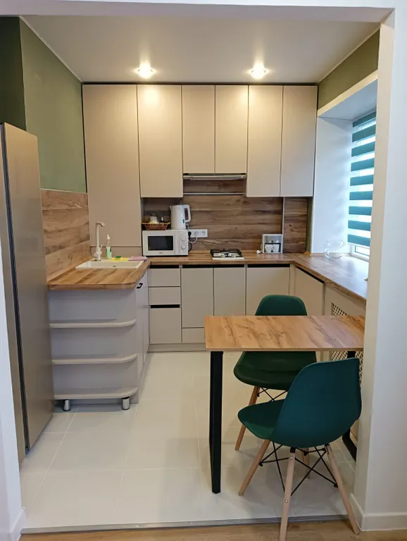 Двухкомнатная квартира в центре города с потрясающим видом из окна