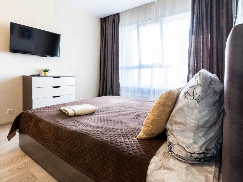 Однокомнатная квартира с видом на лес