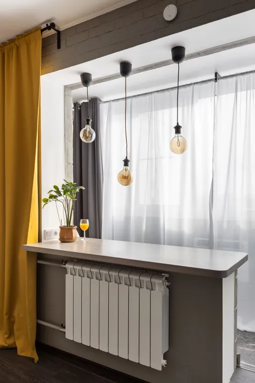 Уютная студия с дизайнерским ремонтом