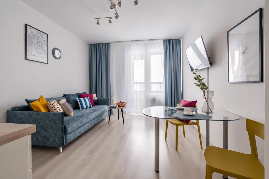 Квартира Квартира Your Emerald Apart с видом на Лахта-центр — Санкт-Петербург