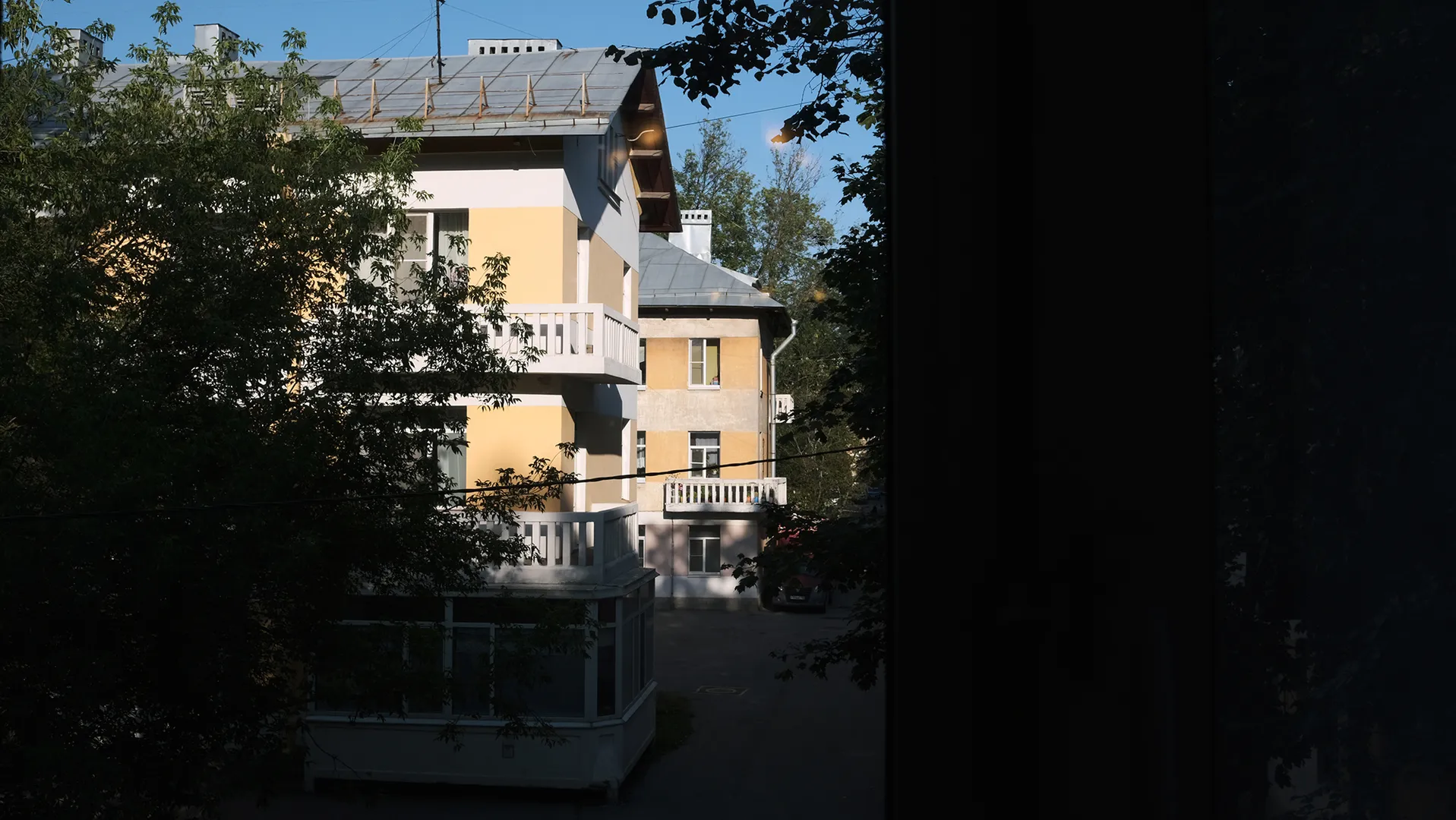 Вид из большой спальни