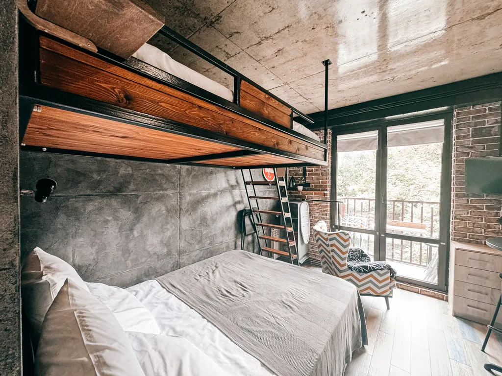 Студия 10 в стиле лофт