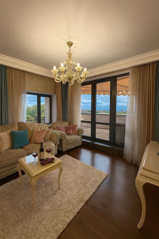 Квартира Видовая потрясающая обстановка квартиры от Juls Apart — аренда посуточно в Кисловодск