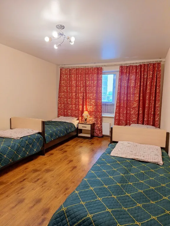 Уютная и просторная двухкомнатная квартира с заселением до 7 человек