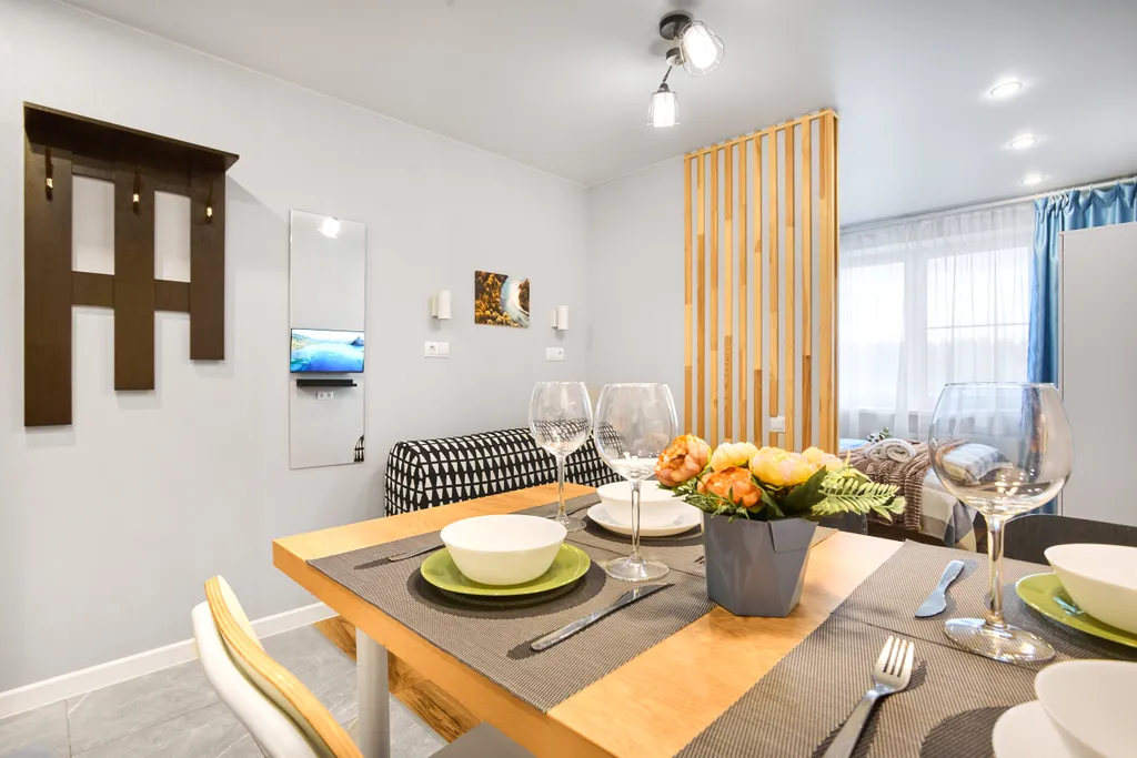 Улучшенный апартамент с балконом в ЖК Полтавский № 180Б