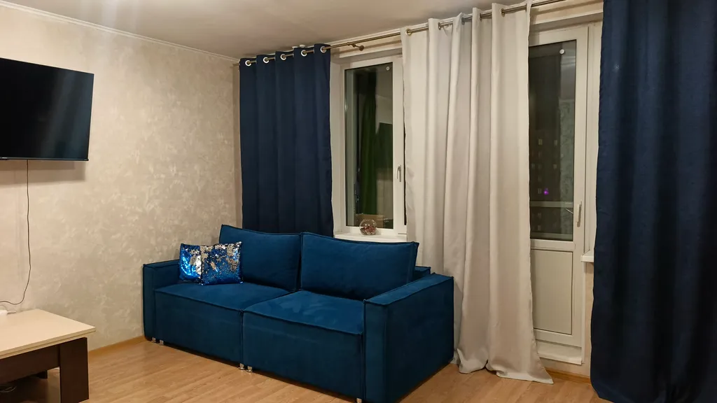 Квартира Уютная студия у метро Девяткино — аренда посуточно в Мурино