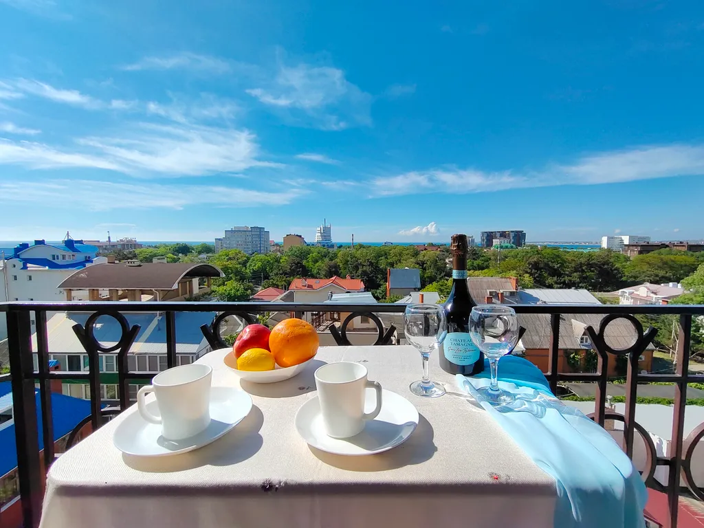 Квартира Уютная квартира с завораживающим видом на море и Маяк — Анапа