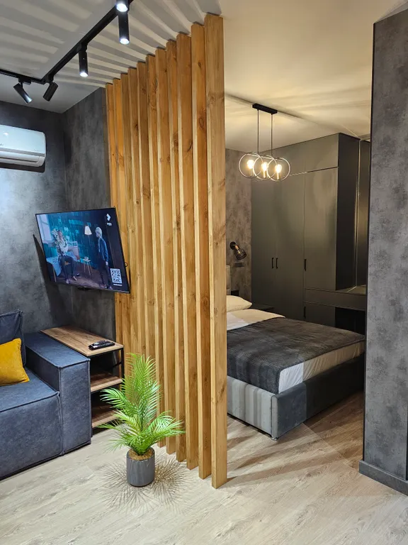 Квартира Стильная квартира в стиле Лофт с видом на горы — Сириус