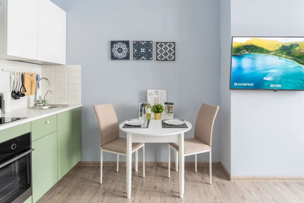 Квартира Квартира Aquamarine с балконом у метро Дмитровская — Москва