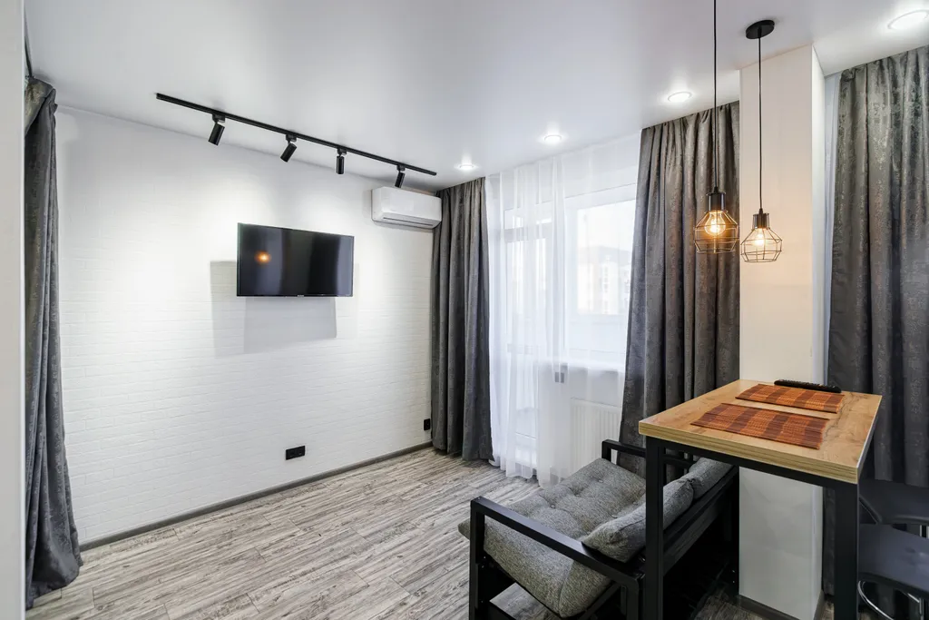 Апартаменты лофт в ЖК Аквамарин с видом на реку