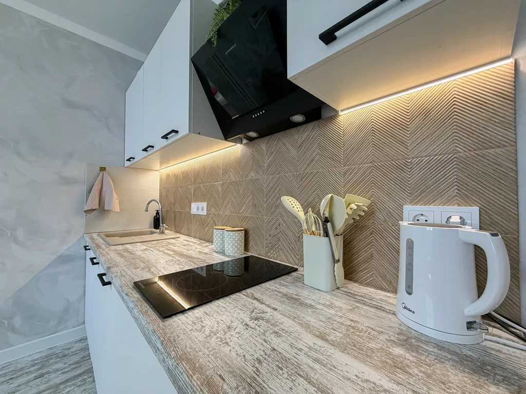 Зеленая квартира на Уральской в ЖК Дубки