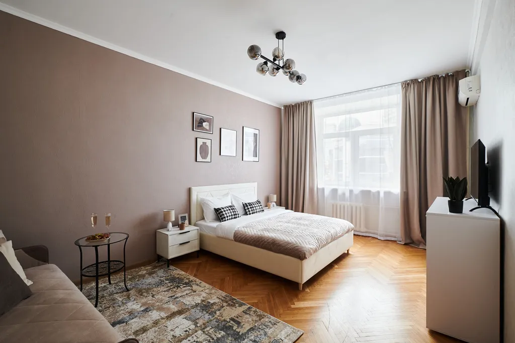 Квартира Квартира Четверка новая у Набережной — Москва