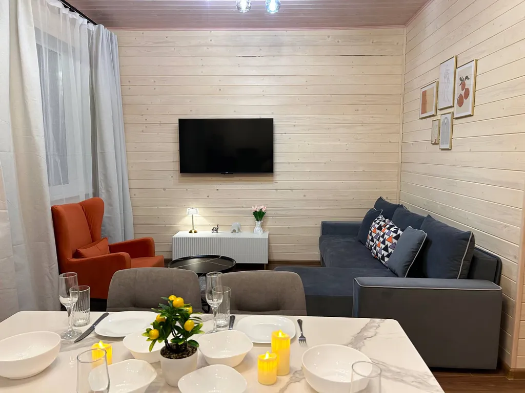 Дом с собственным сосновым лесом недалеко от поселка Сосново