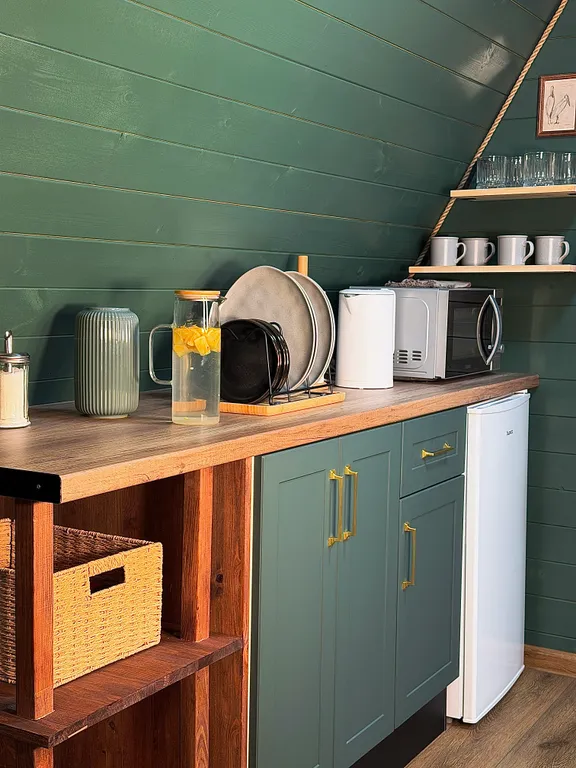 Зелёный а-фрейм