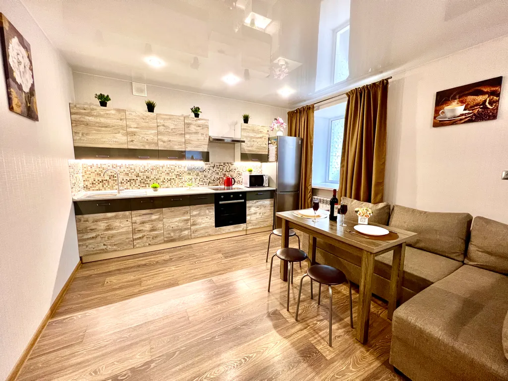 Квартира Квартира Уютная студия в ЖК Изумрудный — Самара