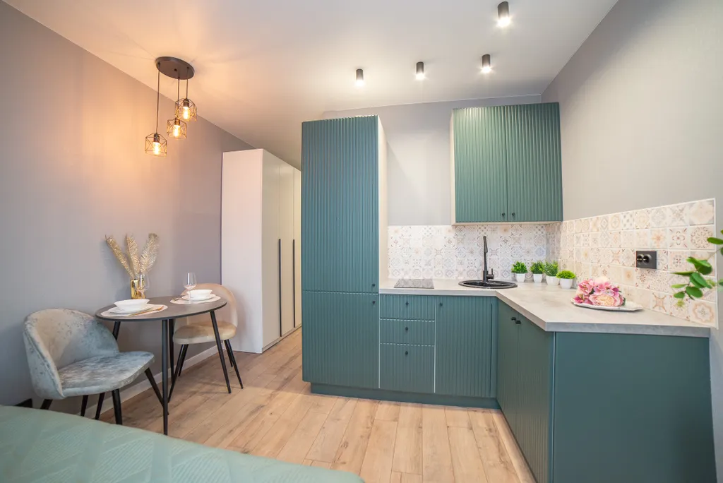 Студия с балконом на Отрадной 1 для двоих