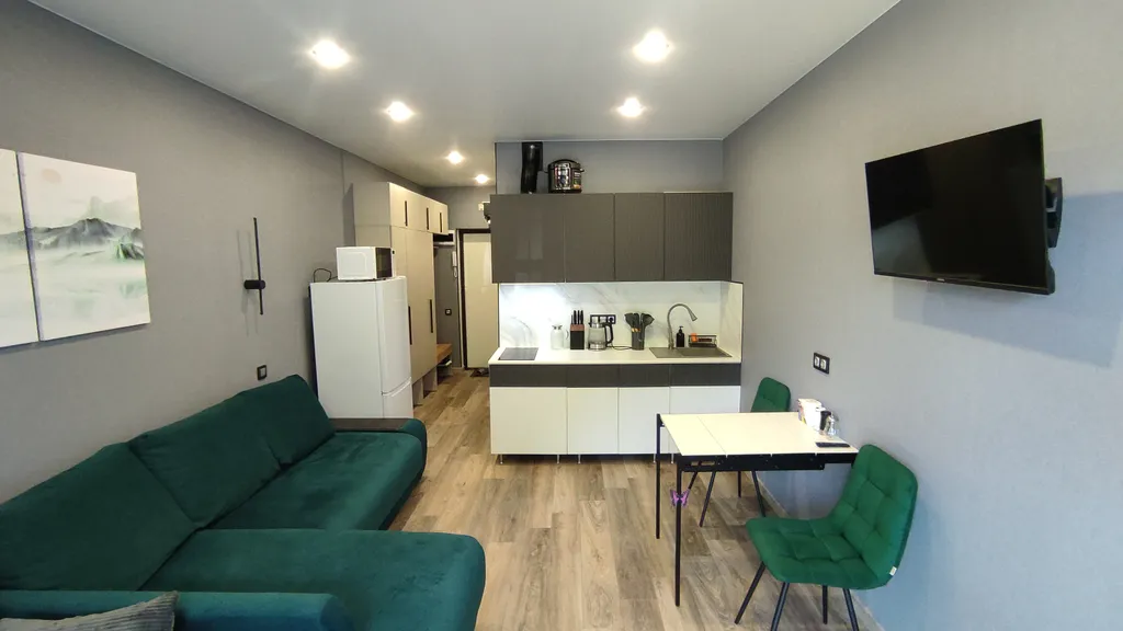 Уютная квартира студия в новом доме с новым ремонтом