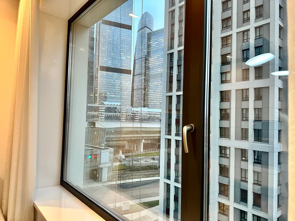 Квартира Квартира Дизайнерская студия с видом на Москва-Сити — Москва