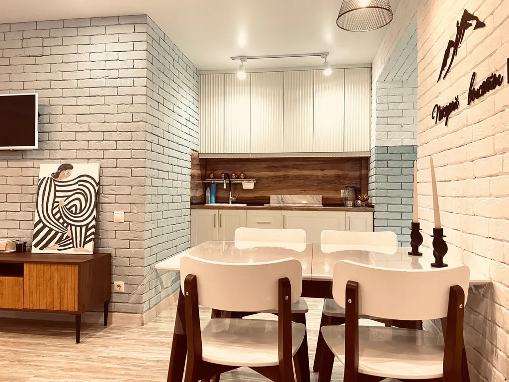 Комфортная квартира на берегу реки с живописным видом на горы — аренда посуточно в Тырныауз