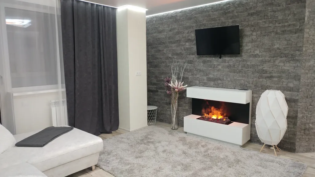 Апартаменты с джакузи и прекрасным видом на город