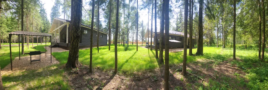 Коттедж Коттедж в Forest House с сауной в лесу — Никулино